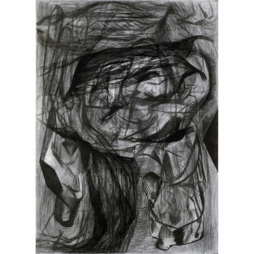 1995 Untitled no. 2 | 78,5 x 109 cm | charcoal on paper