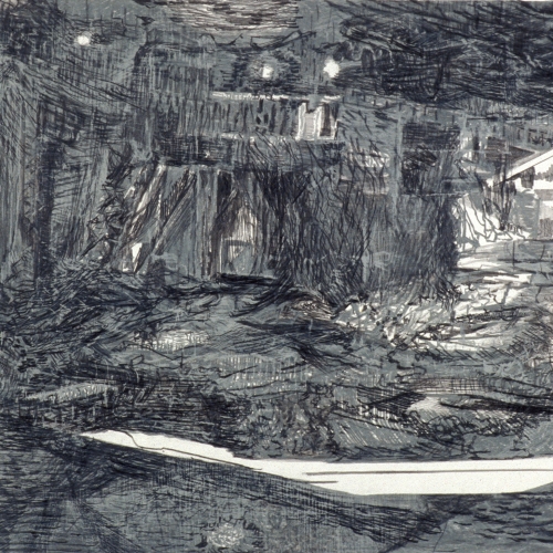 1998 Untitled no.1 | 86 x 74,5 cm | pastel / graphite pencil on paper