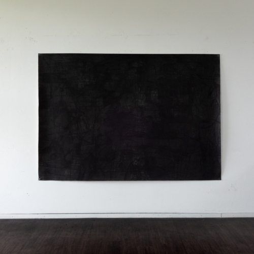 2020 Zwart / Black | 157 x 233 cm | Charcoal on paper
