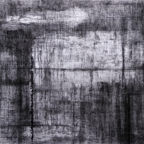 2025 Untitled no.2 50 x70 cm | charcoal on paper