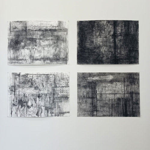 2011 - 2025 4 Drawings Untitled 50 x70 cm | charcoal on paper
