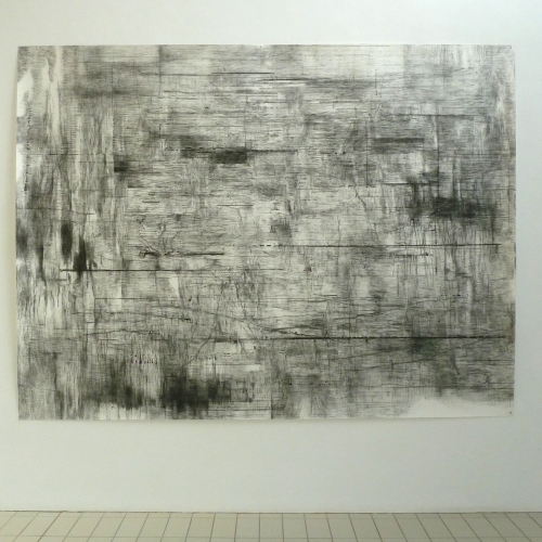 2014 Untitled no. 2  | 261 x 196,5 cm | charcoal on paper
